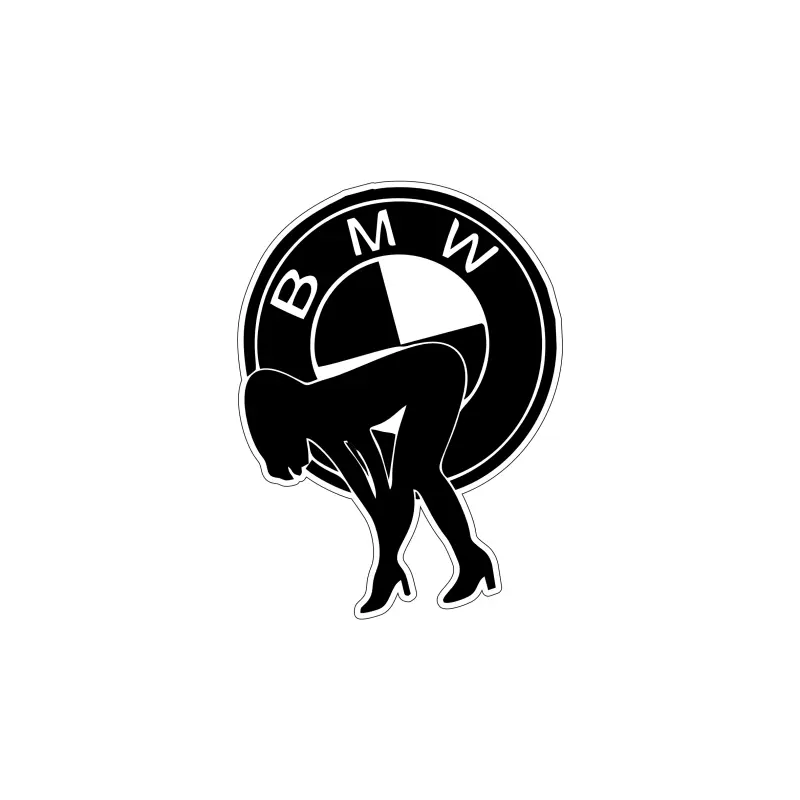 Bmw, autocolant, dimensiune 100x80 mm, model 064